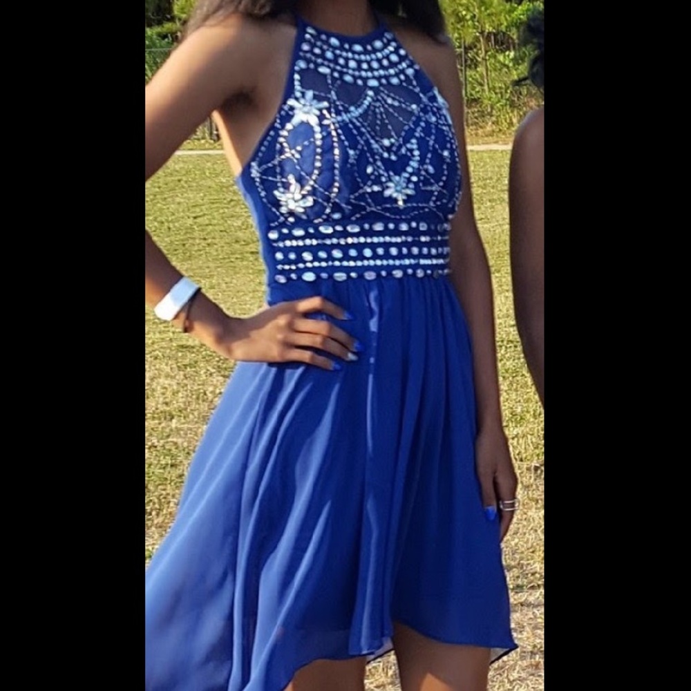 Blue Homecoming/ Prom Dress